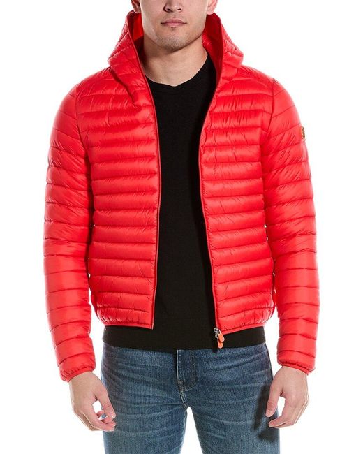 Save The Duck Red Donald Jacket for men