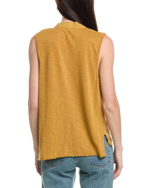 XCVI Yellow Mikkel Tank