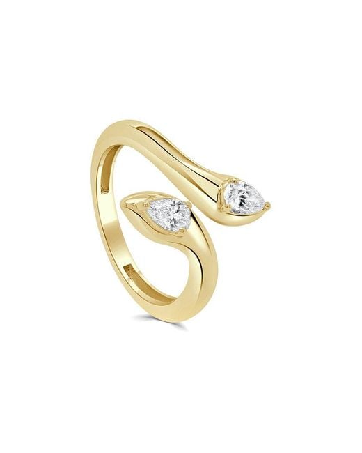 Sabrina Designs Metallic 14K 0.38 Ct. Tw. Diamond Bypass Ring