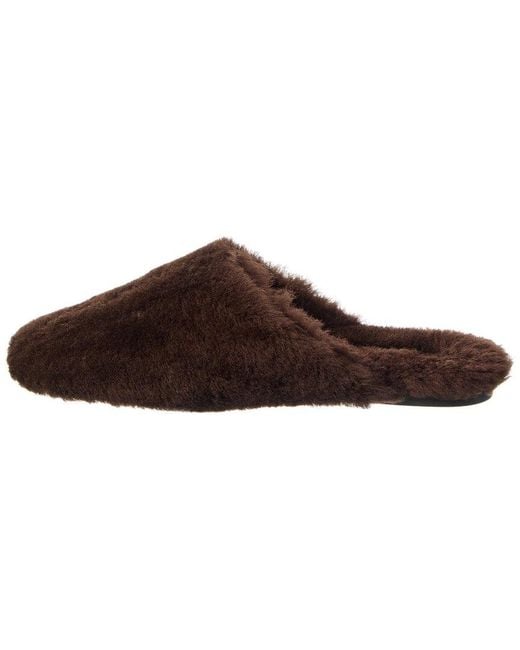 Aeyde Brown Rega Shearling Mule
