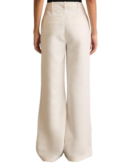 Reiss Natural Heather Palazzo Trouser