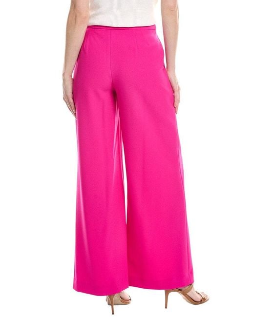 Tahari Pink Crepe Pant