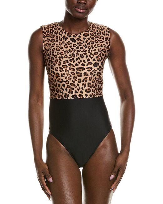 summersalt Brown The Surf One-Piece