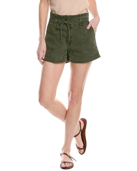 Ba&sh Green Fabo Short