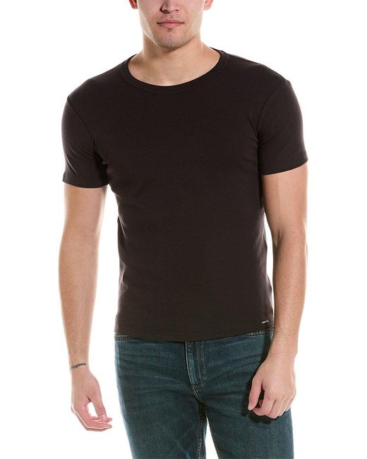 Tom Ford Black T-shirt for men