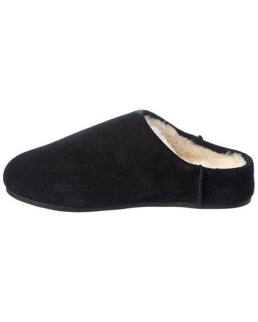 Ugg Black Elea Suede Slipper