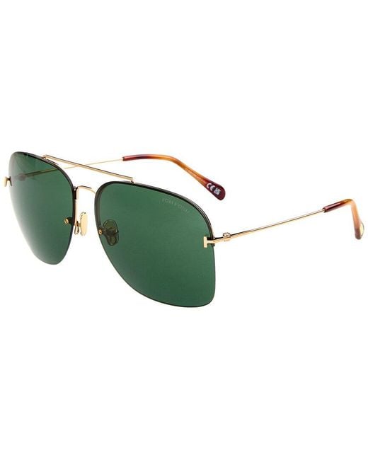 Tom Ford Green Mackenzie 64Mm Sunglasses for men