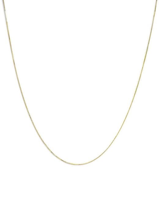 Haus of Brilliance Metallic 14K Chain Necklace for men