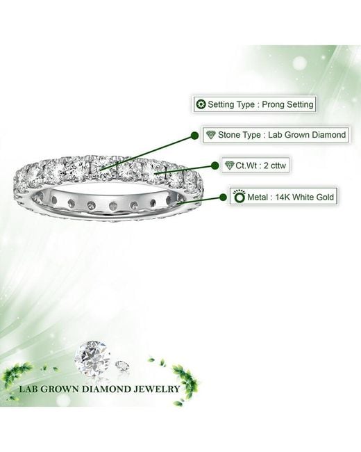Amairah White 14K 2.00 Ct. Tw. Lab-Grown Diamond Ring