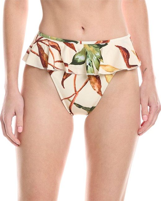 Montce Pink Tamarindo Ruffle Bikini Bottom