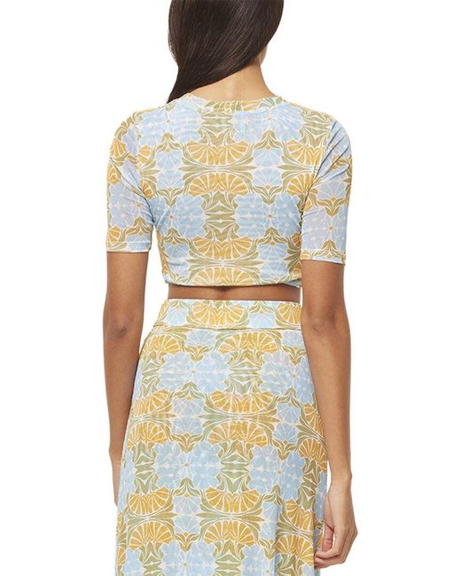 MISA Los Angles Yellow Love Top