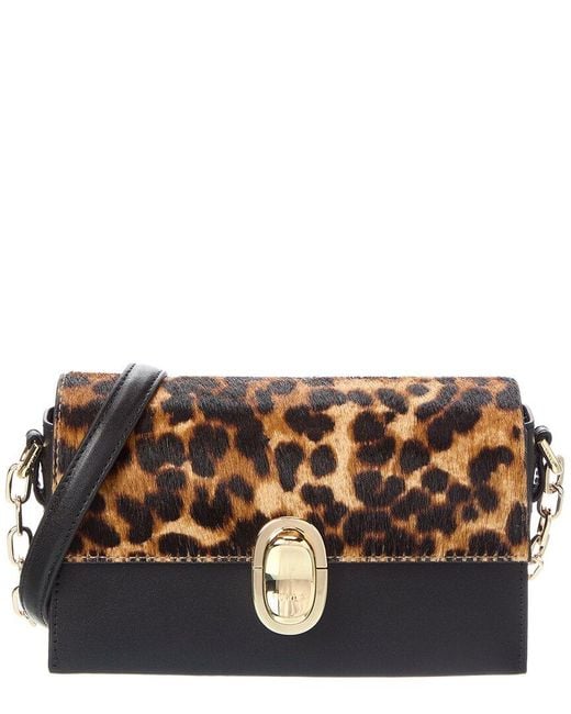 Furla Black Eclisse Leather Crossbody