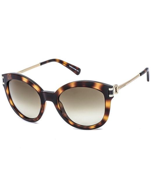 Longchamp Brown Lo604S 55Mm Sunglasses