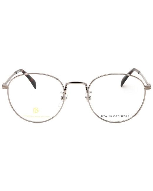 David Beckham Metallic Db 1015 52Mm Optical Frames for men