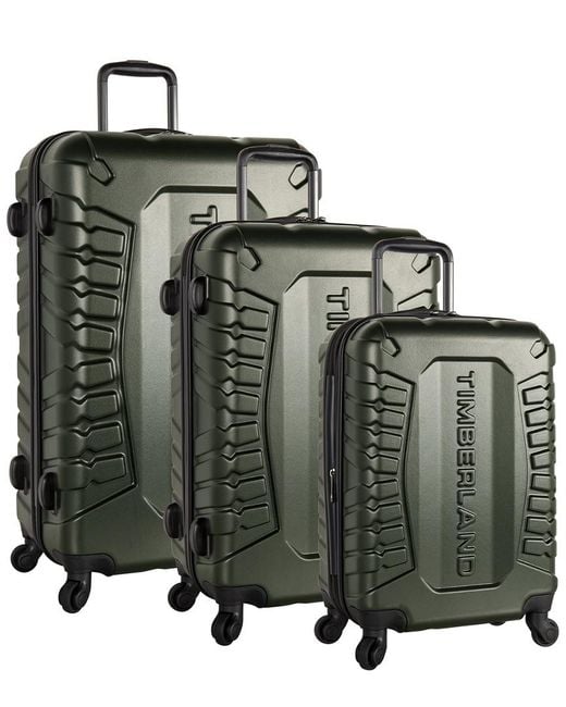 Timberland Green Killington 3pc Hardside Spinner Set for men