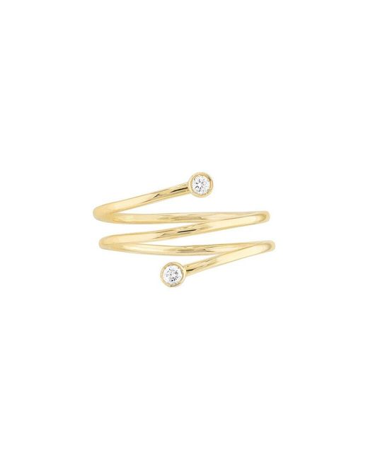 HAWLEY ST White 14K 0.06 Ct. Tw. Diamond Ring