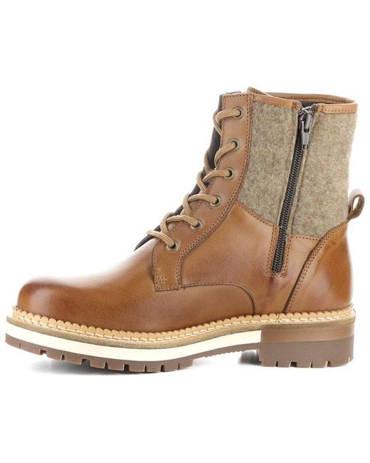 Bos. & Co. Brown Astra Waterproof Leather Boot