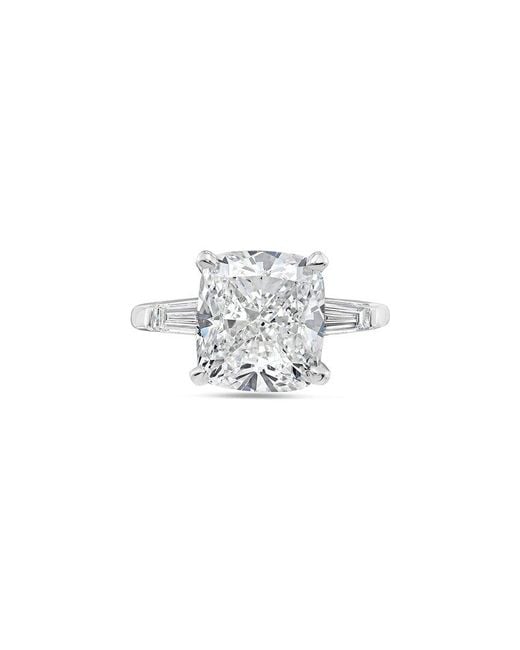Diana M White Diana M. Platinum 11.00 Ct. Tw. Lab-Grown Diamond Ring