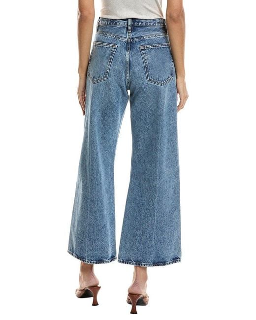 FRAME Blue The Pixie Loose Rundown Jean