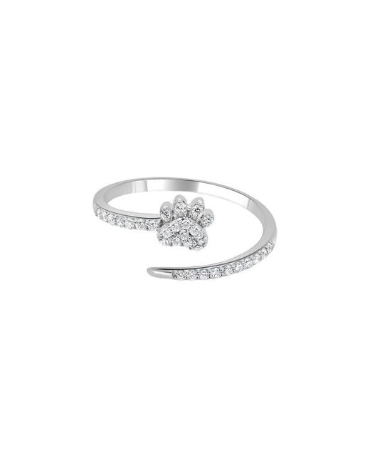 Sabrina Designs White 14K 0.20 Ct. Tw. Diamond Open Ring