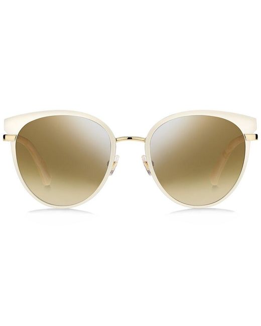 Kate Spade White Janalee/S 53Mm Sunglasses