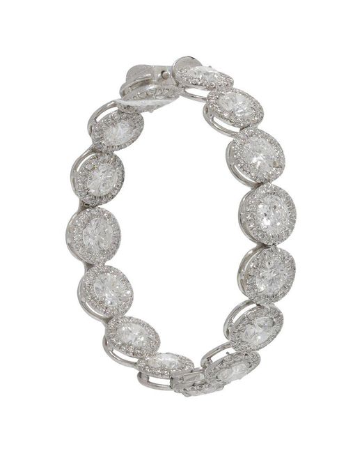 Diana M Metallic Fine Jewelry 18K 12.20 Ct. Tw. Diamond Earrings