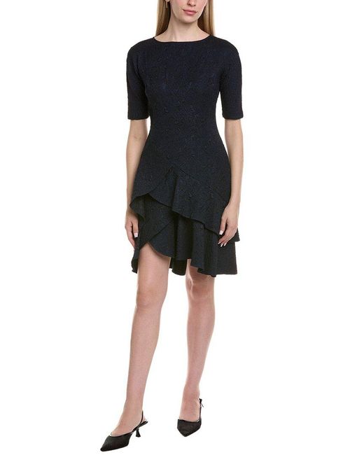 Teri Jon Black Mini Dress