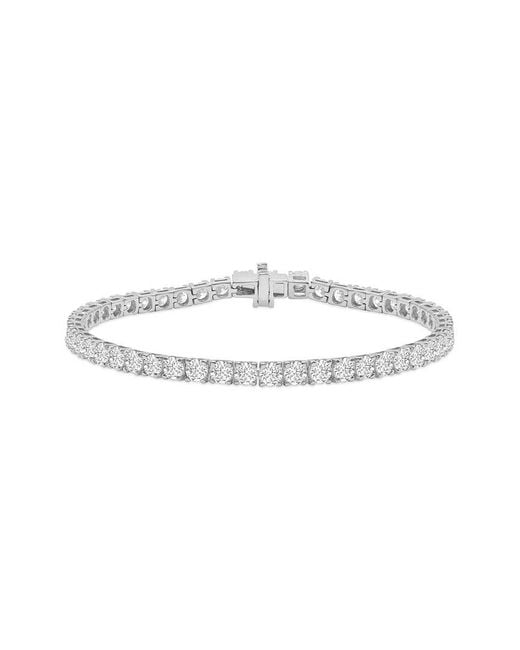 Lab Grown Diamonds White 14K 5.00 Ct. Tw. Lab-Grown Diamond Tennis Bracelet