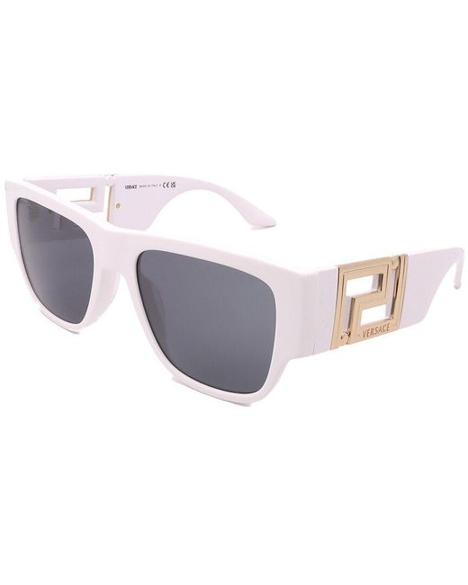 Versace Gray Ve4403 57Mm Sunglasses for men
