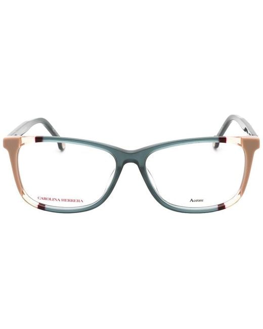 Carolina Herrera Blue Ch0066 55Mm Optical Frames