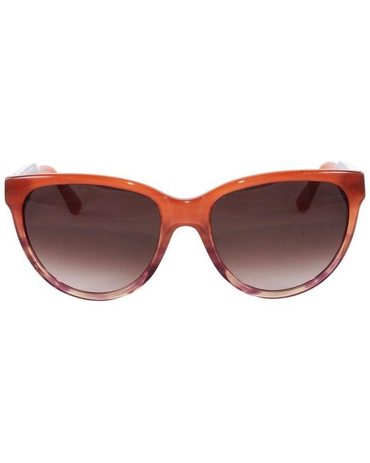 Vera Wang Red 55Mm Sunglasses