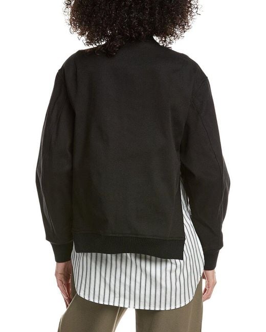 3.1 Phillip Lim Black Bomber Jacket