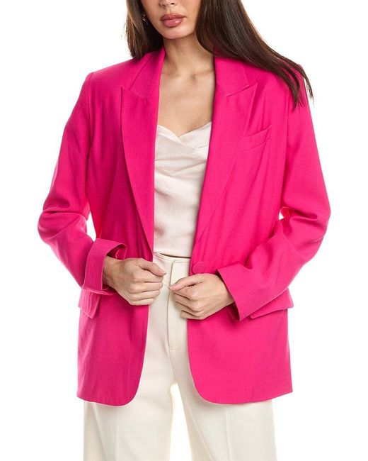 The Sei Pink Oversized Blazer