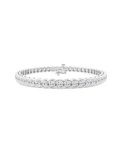 Lab Grown Diamonds White 14K 7.02 Ct. Tw. Lab Grown Diamond Bracelet