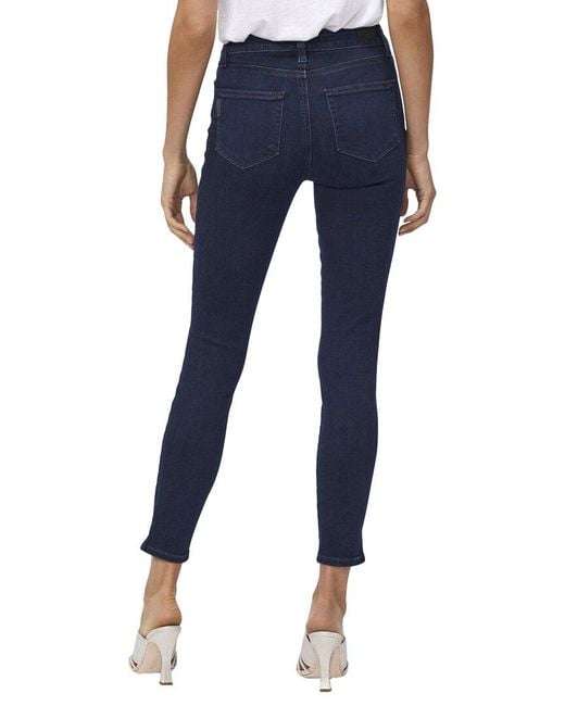 PAIGE Blue Hoxton Ankle Jean
