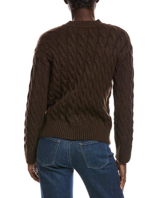 Vince Camuto Black Cable Cardigan