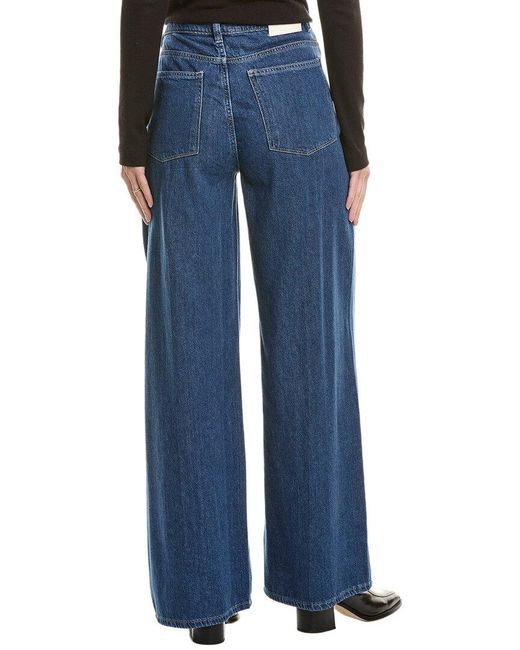 DL1961 Blue Isabel North Beach Wide Leg Jean