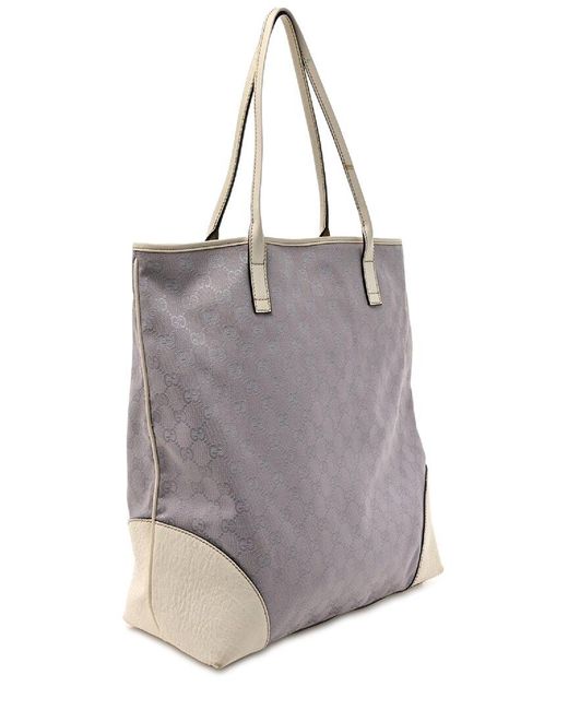 Gucci Gray Gg Canvas Pelham Shoulder Bag (Authentic Pre-Loved)