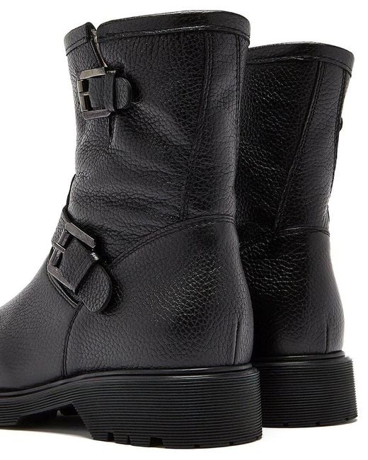 La Canadienne Black Hermione Leather Boot