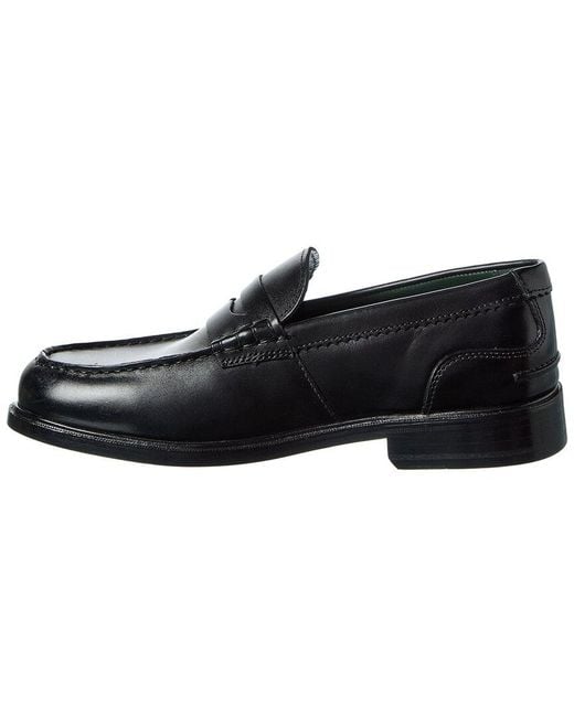 Clarks Black Craftjames Leather Sneaker for men