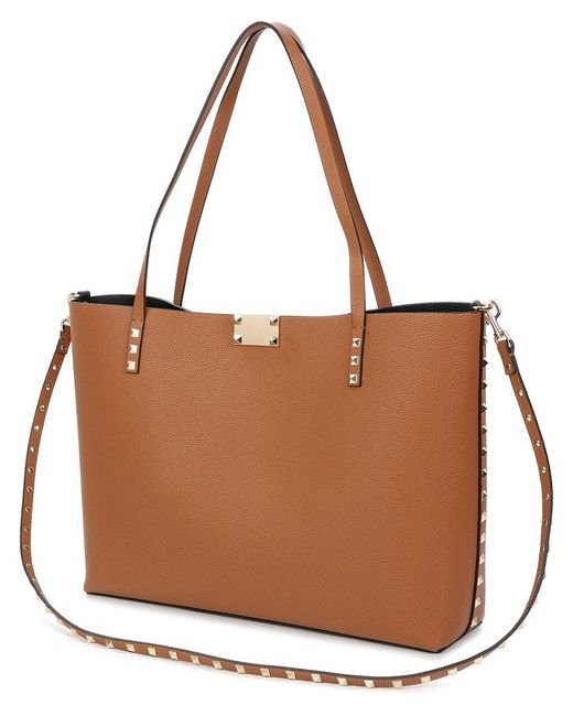 Tiffany & Fred Paris Brown Smooth Leather Tote