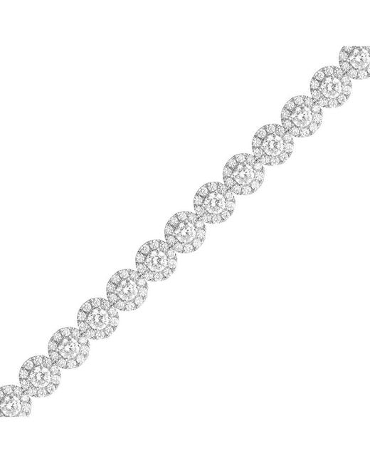 Lab Grown Diamonds White 14K 5.00 Ct. Tw. Lab-Grown Diamond Tennis Bracelet