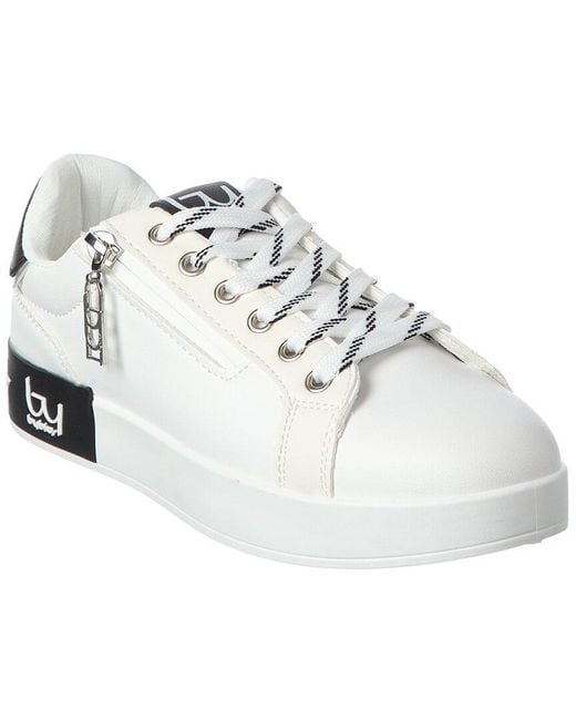 Byblos White Solid Sneaker