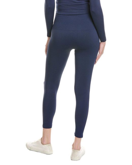 Le Mystere Blue Seamless Comfort Smooth Legging