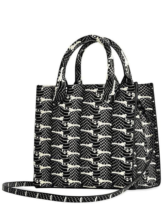 Rebecca Minkoff Black Megan Mini Leather Tote