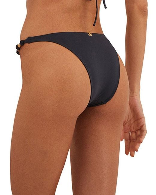 ViX Brown Solid Paula Brazilian Bottom