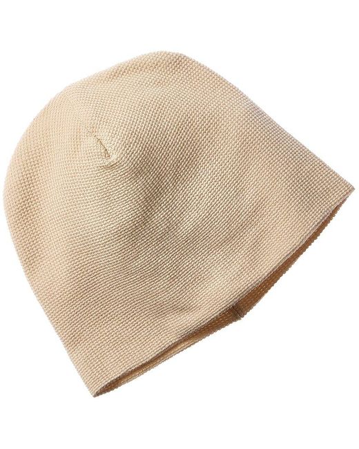 Onia Natural Waffle Cashmere-blend Beanie for men