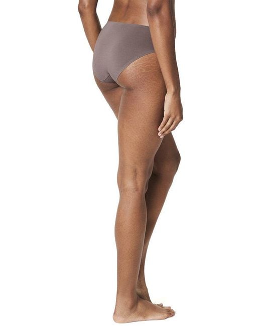 Spanx Natural Set Of 3 Second Skin Bikini Brief
