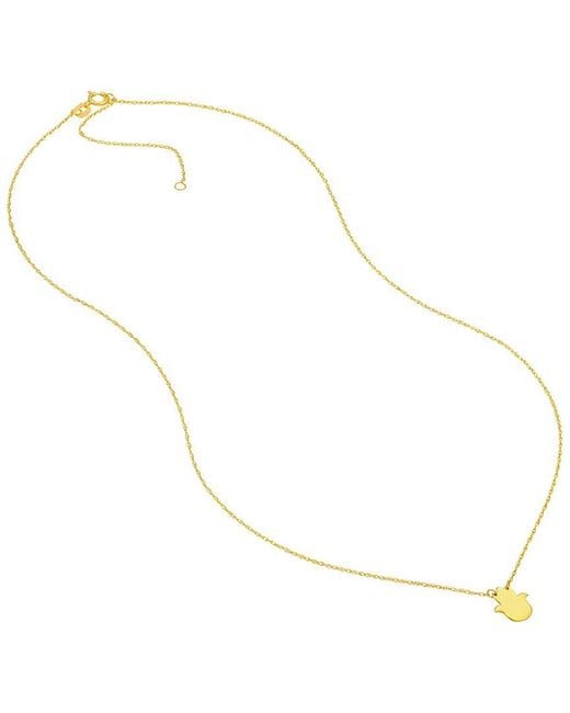 HAWLEY ST Metallic 14K Necklace