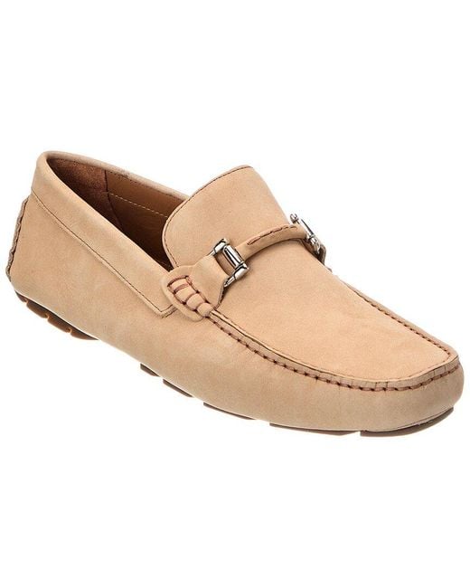 Donald J Pliner Natural Drexel Leather Loafer for men